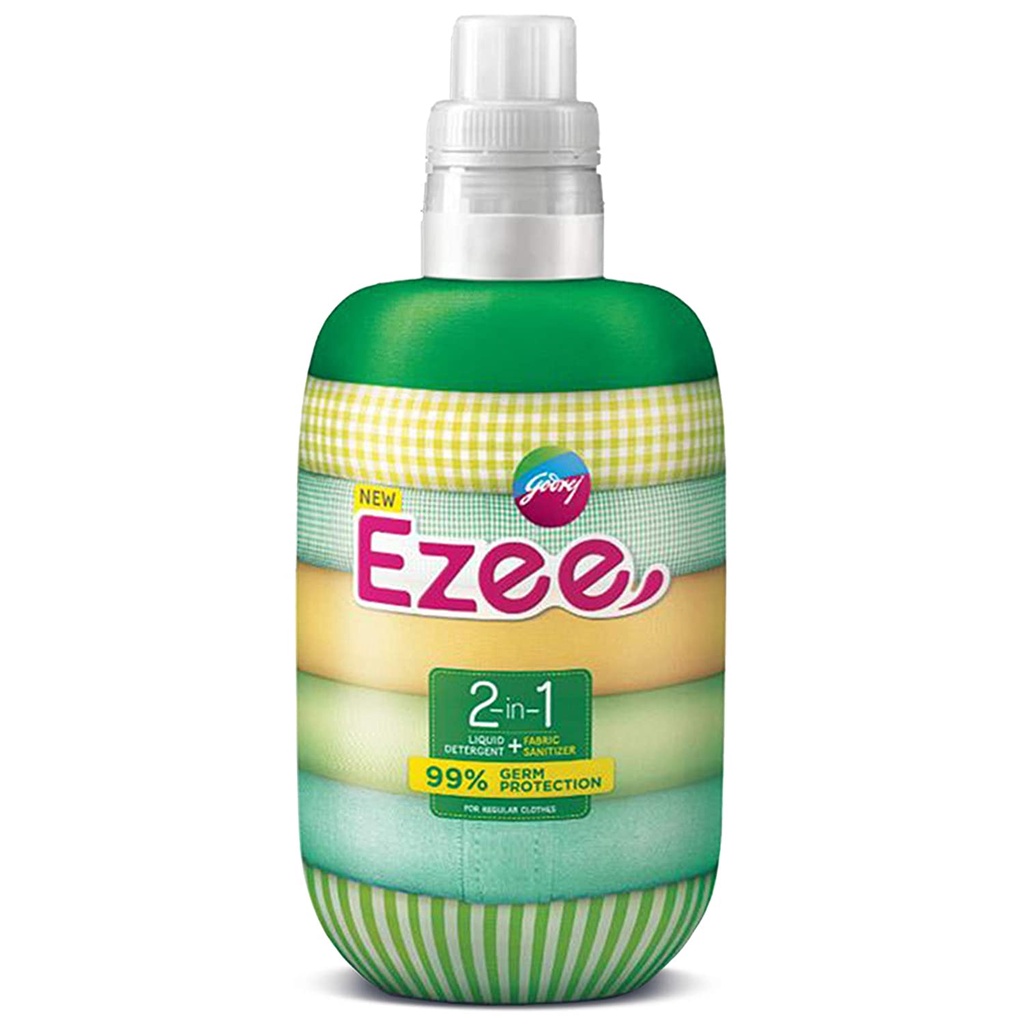 Godrej Ezee 2in1 Liquid Detergent + Fabric Sanitizer, 1kg Shopee India