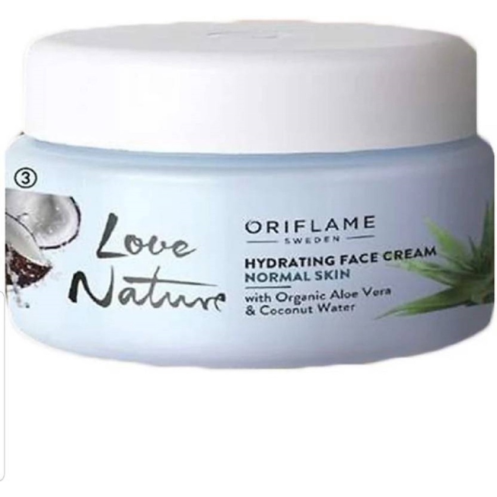 Oriflame Sweden Love Nature Hydrating Face Cream (50 g) Shopee India