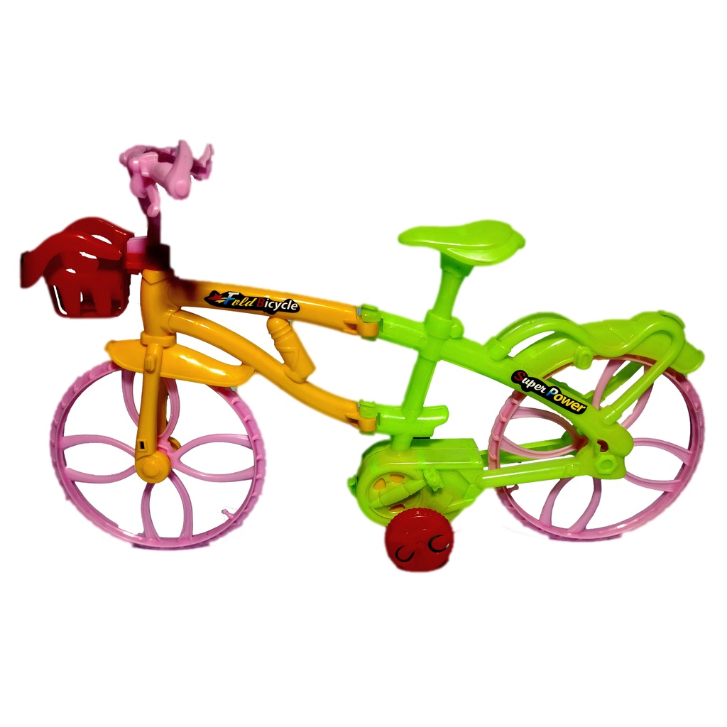 Folding Cycle and pull string gear cycle Toys Shopee India