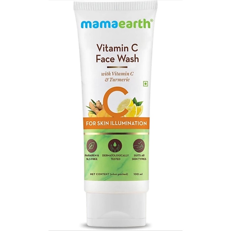 Mamaearth Vitamin C Face Wash 80 ml Shopee India