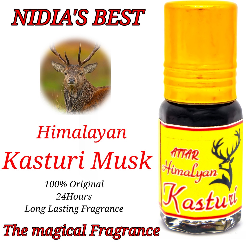 Attar For MenReligious UseWomen Himalayan Kasturi The Original Musk