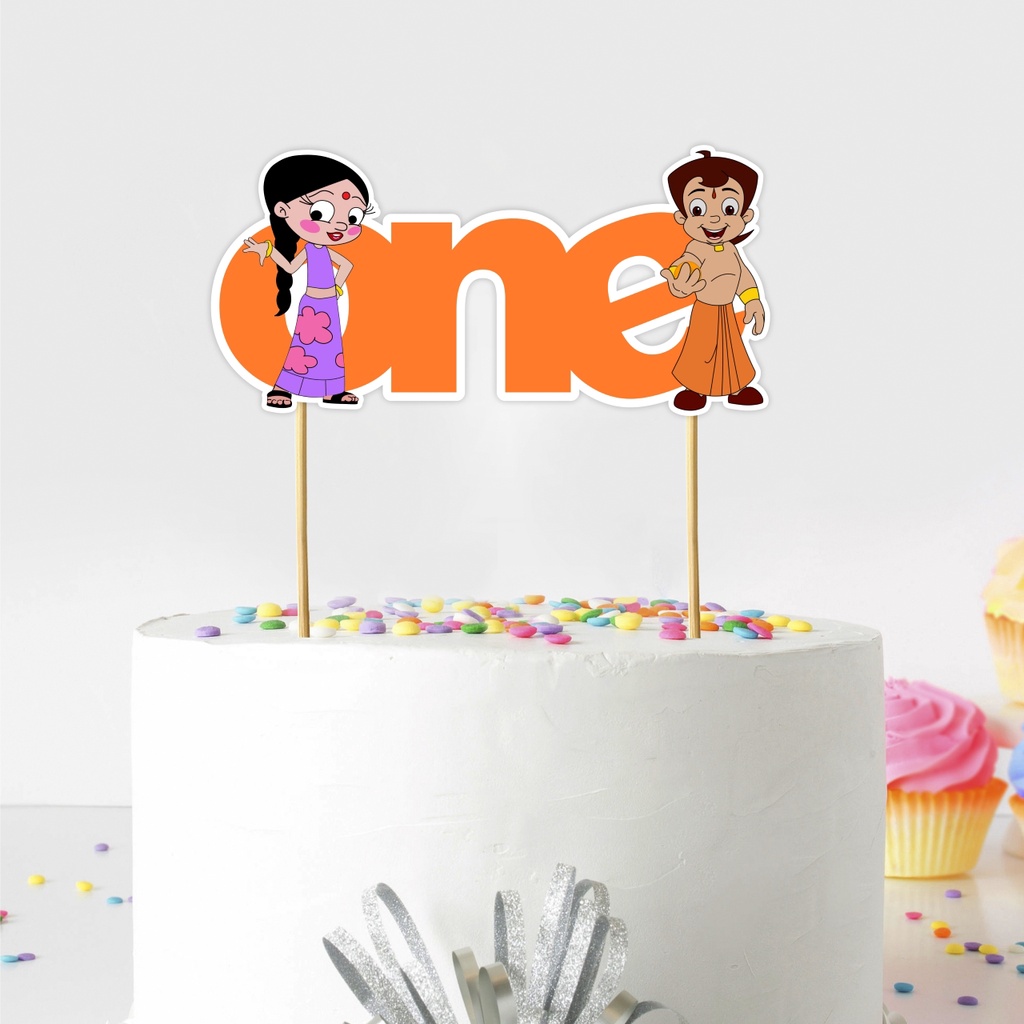 Chhota Bheem Cake Topper birthday decoration Shopee India