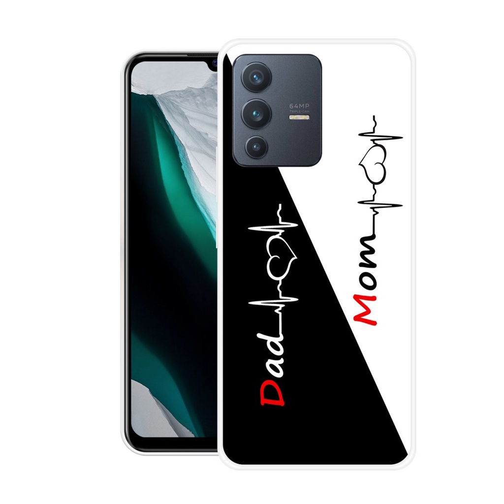 Vivo V23 5G Mobile back covew by RAJPRINT Shopee India