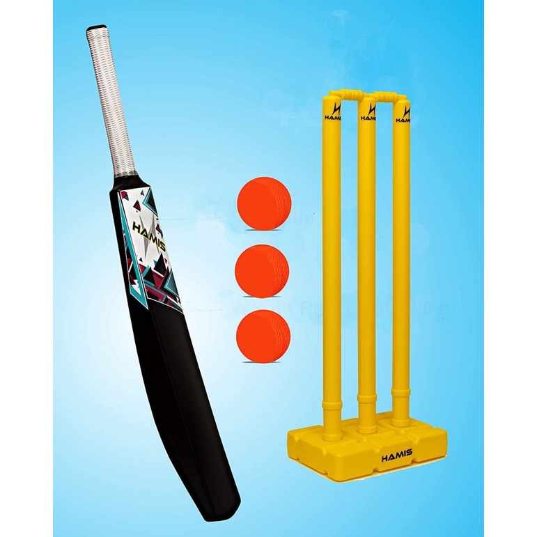Hamis Plastic Cricket Bat Cricket Bat Full Size Plastic Bat Hard