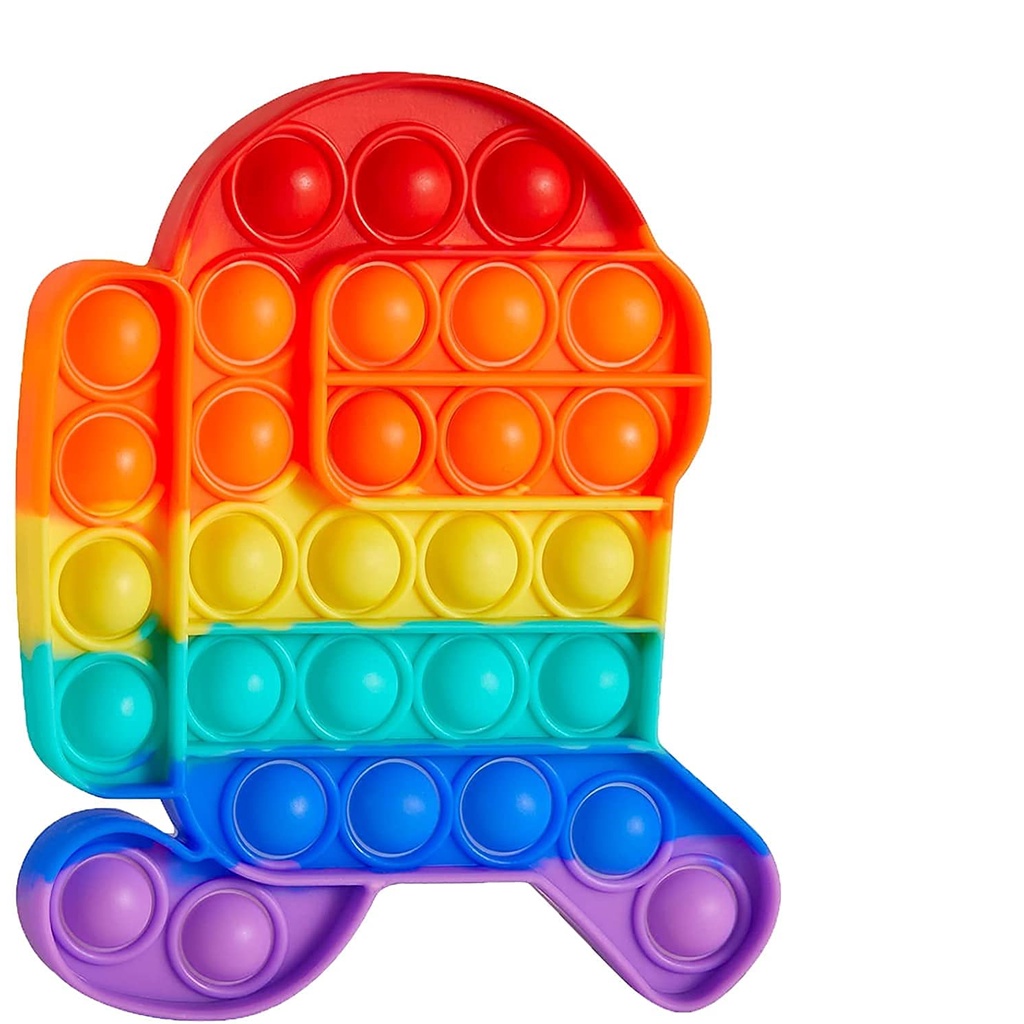 jk_enterprises Running Robot Poppet Pop It Fidget Toys, Push Pop Bubble