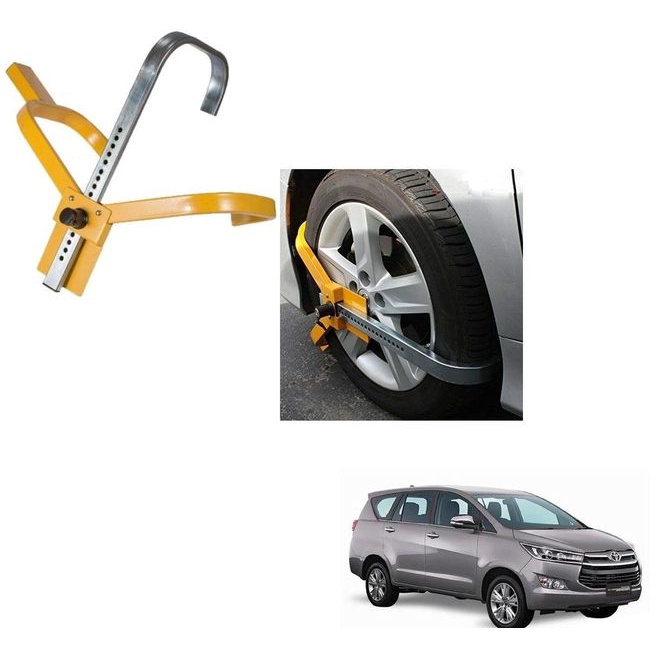 Kozdiko 1317 Inch Anti Theft Car Wheel Lock Clamp Heavy Duty For Toyota Innova Crysta Shopee
