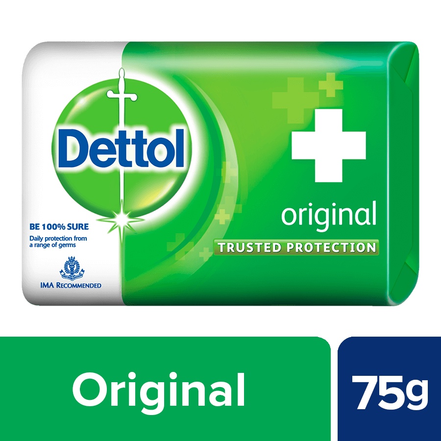 Dettol Original Soap (Pack of 4 *75g) Shopee India