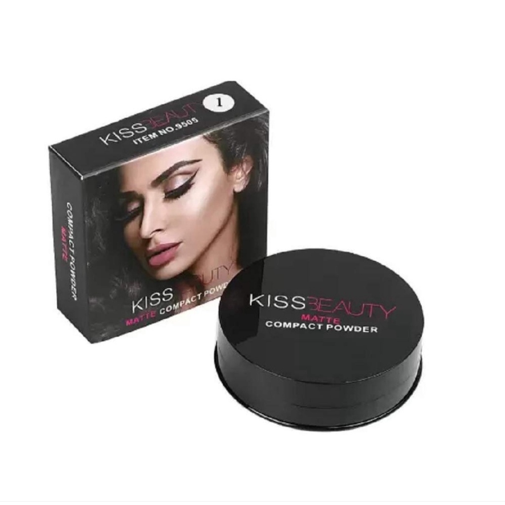 KISS BEAUTY BLACK COMPACT POWDER Shopee India