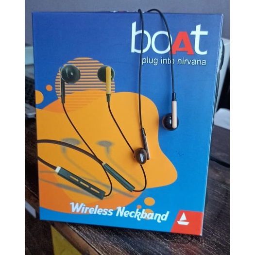 BOAT WIRELESS NECKBAND PLUG INTO NIRVANA Shopee India