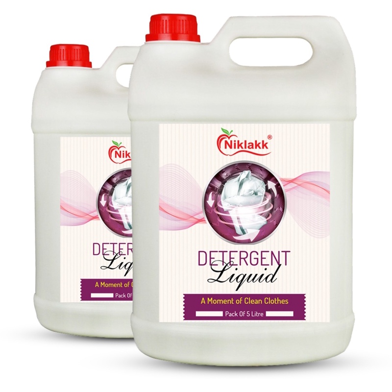 Niklakk British Pink Liquid Detergent, Laundry Liquid for NonAcidic 10