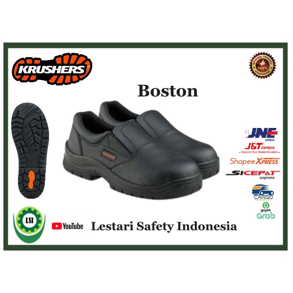 Boston krushers safety Shoes Shopee Philippines