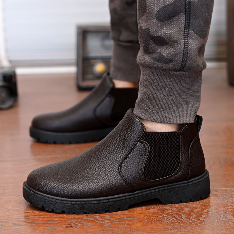 Dr. Martens Boots men's hightop waterproof allmatch worker boot leather boots leather shoes