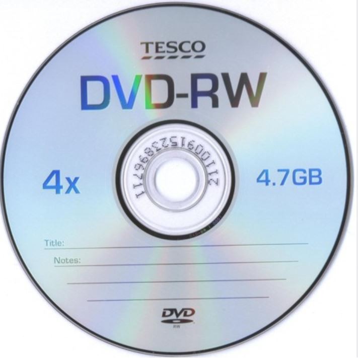 TESCO DVD+RW, 4.7GB, 4X Shopee Philippines