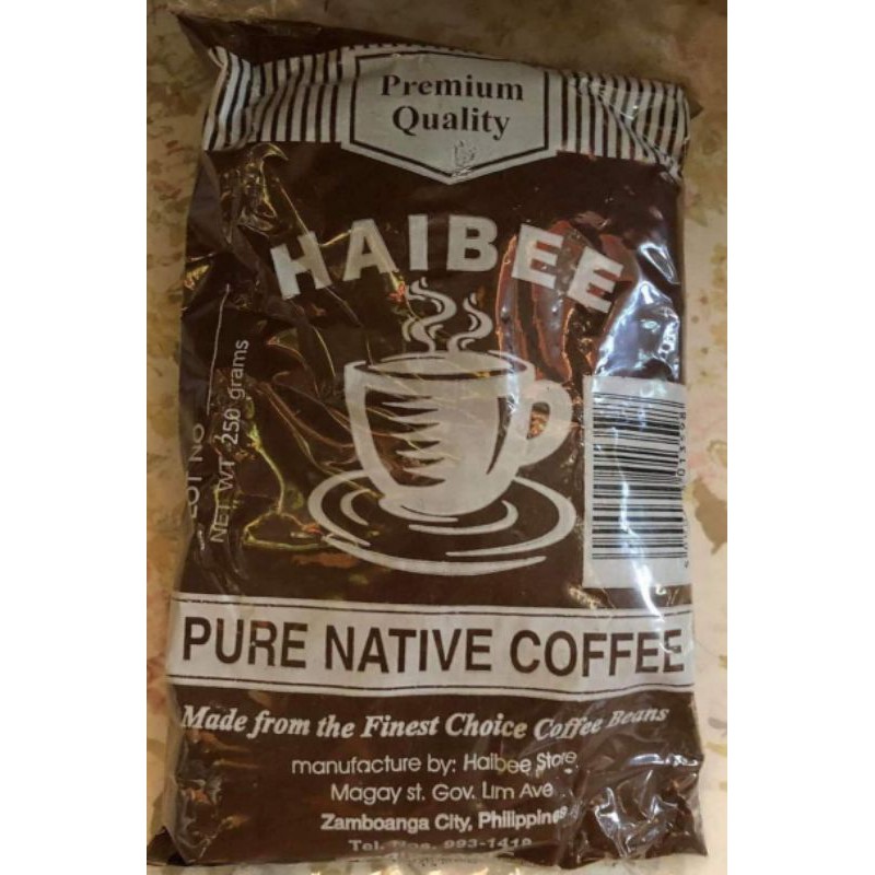 Haibee Pure Native Coffee/ Fernández Pure Native Coffee 250g Shopee