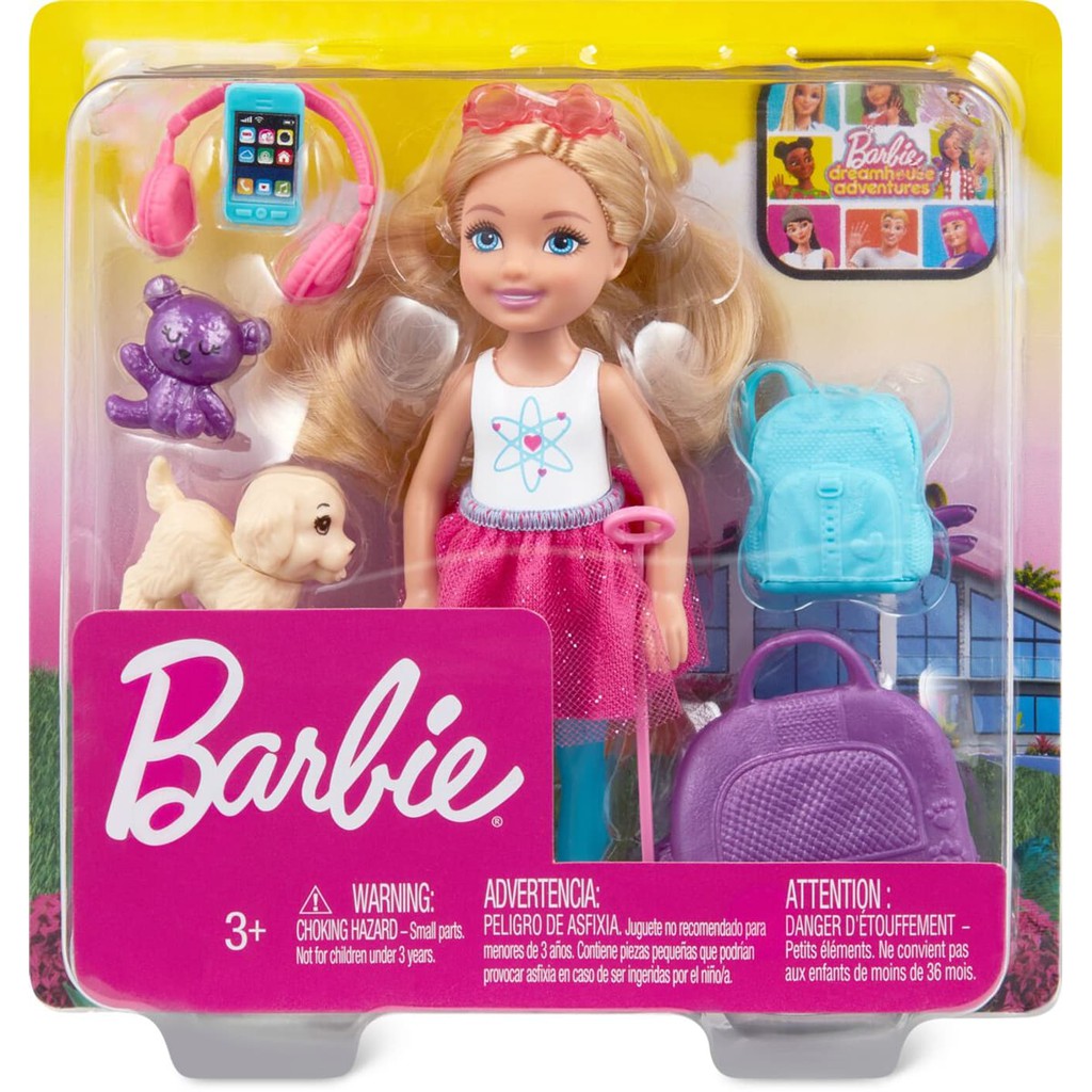 Barbie Original Chelsea Doll Travel Children's Toys