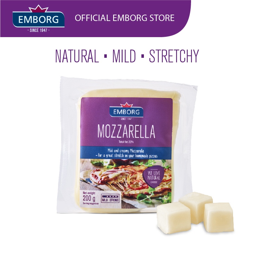 Mozzarella Block 200G Shopee Philippines