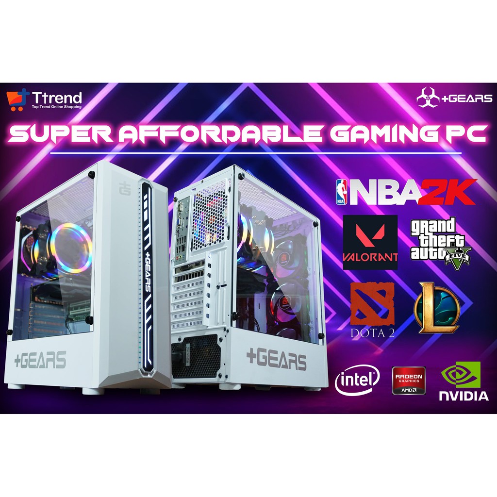 Gaming Streaming PC Intel Core i5 2nd 3rdGen Quad Core SECOND HAND PC