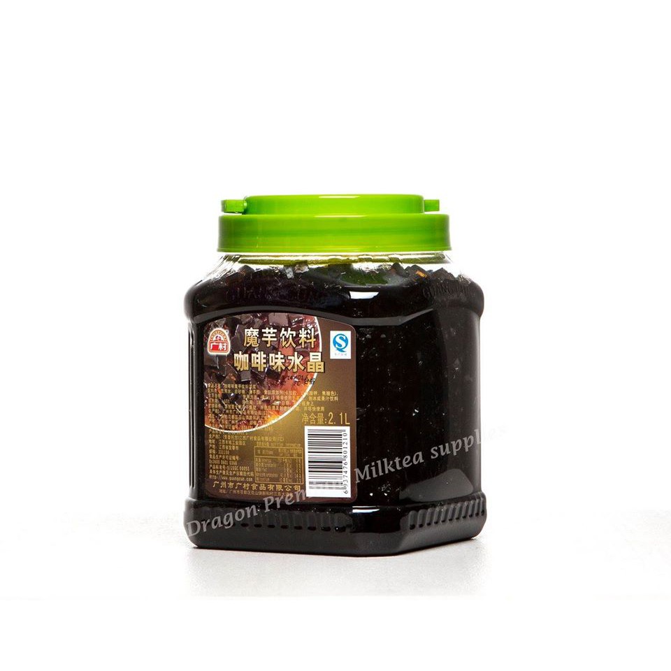 Guancun Coffee Jelly Sinker Coffee Jelly 2.1Liters / 2.5 kg per jar