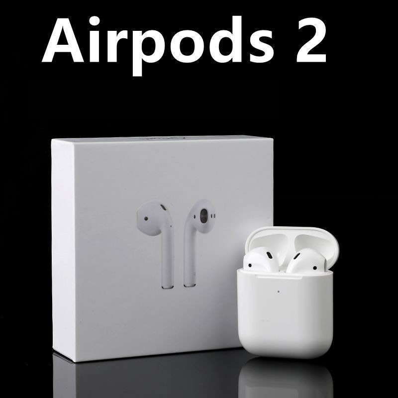 (Logo &amp; Text)Latest AIRPODS GEN 2 Copy 11 Earphone Original Box