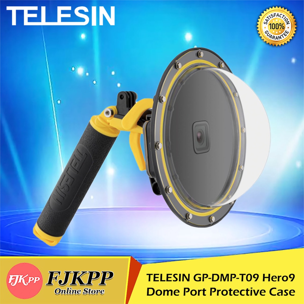 TELESIN DOME FOR HERO 9/10 GPDMP Dome Port Protective Case 7inch