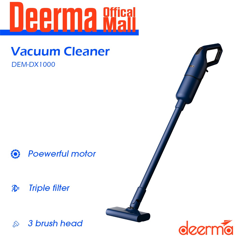 Deerma DX1000 Vacuum Cleaner 16Kpa Suction Handheld Cleaning Machine