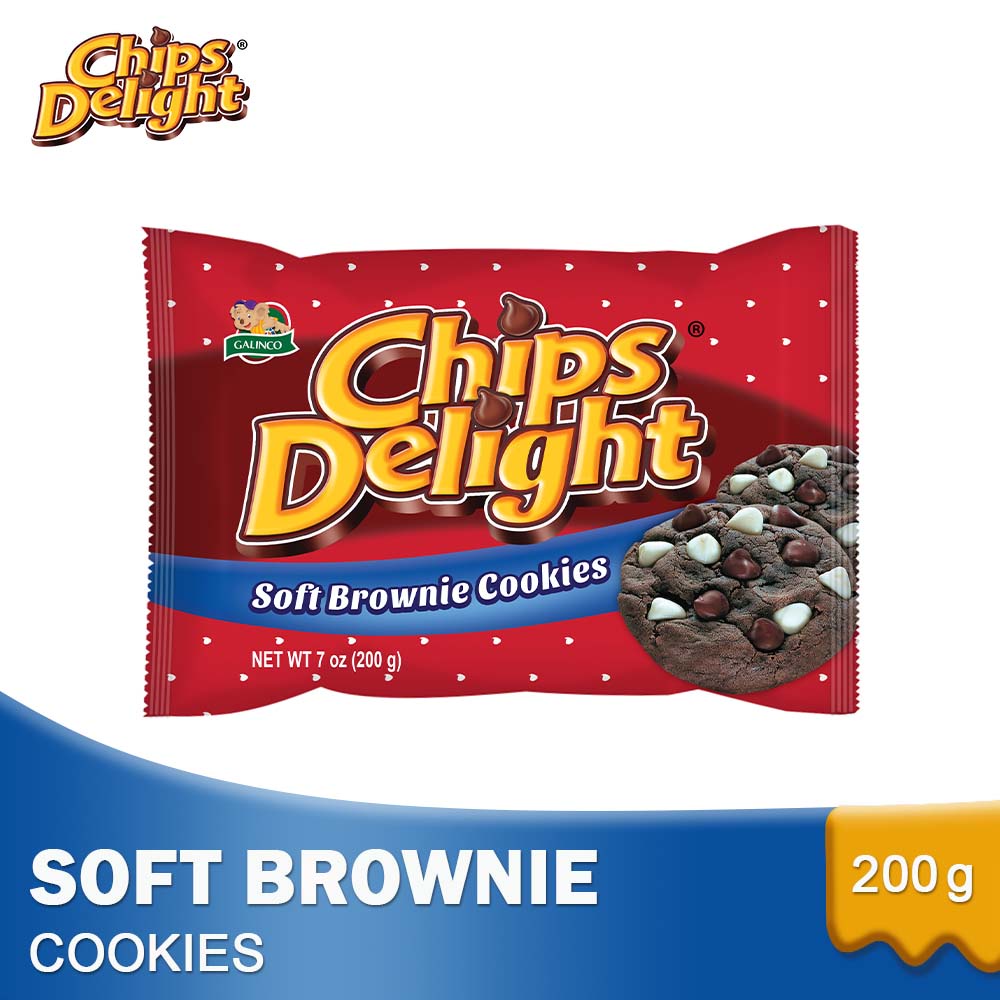 Chips Delight Soft Brownie Cookies 200g (GWP ITEM) Shopee Philippines