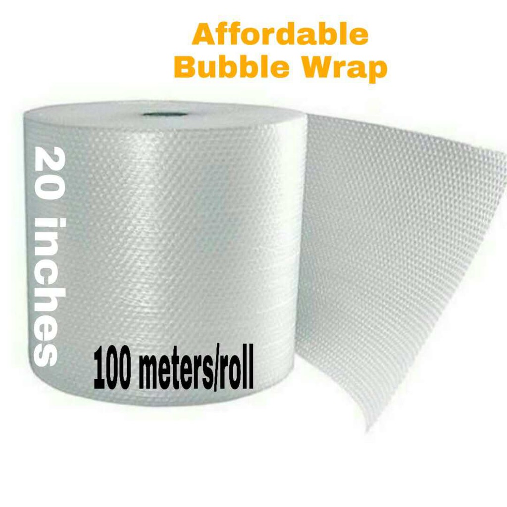 Bubble Wrap Cheap and Durable 20 in x 100m Shopee Philippines