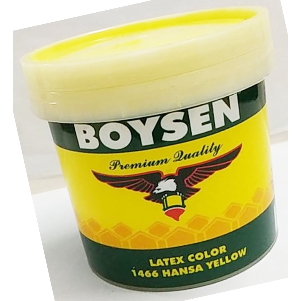 BOYSEN LATEX COLOR HANSA YELLOW B1466 HANZA ( 1/4 LITER 1/4