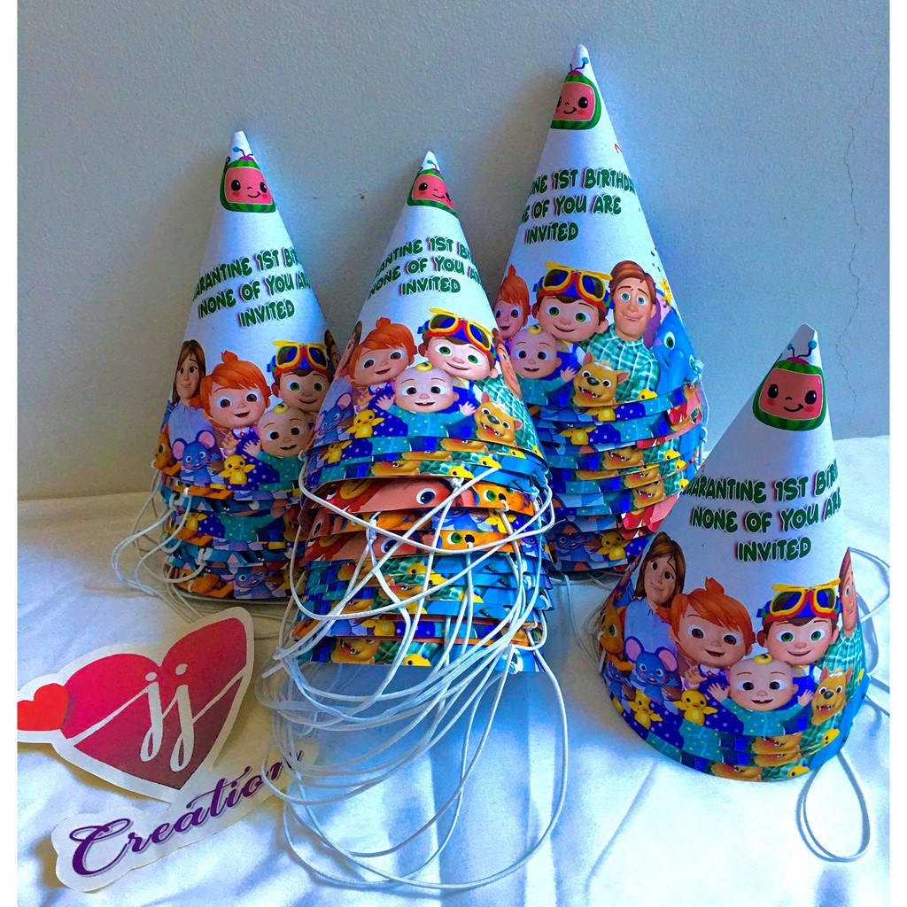 Party Hat (Customized) Shopee Philippines