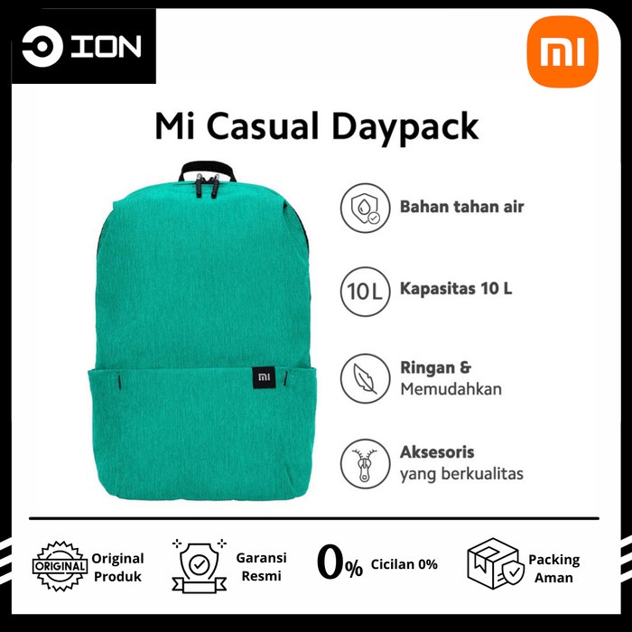 Xiaomi Official Backpack Mi Casual Daypack 10L Waterproof Backpack