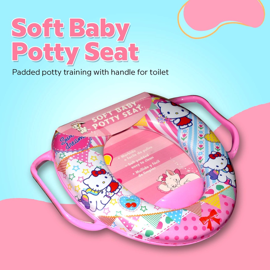 Soft Potty Training Toilet Seat for Boys and Girls Toddlers and