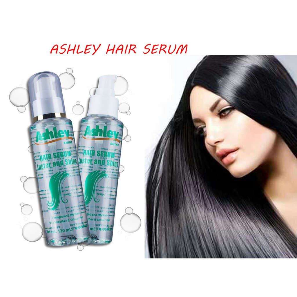 ASHLEY HAIR SERUM LUSTER AND SHINE 120ML Shopee Philippines