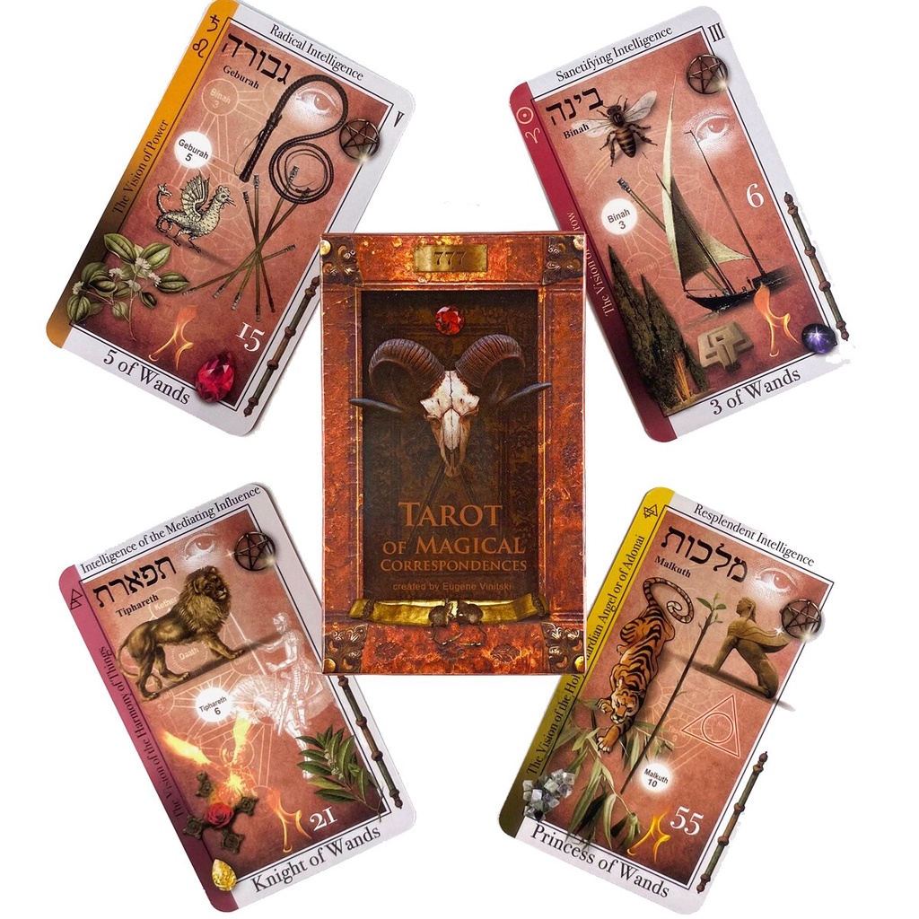 Tarot Of Magical Correspondences Tarot Deck Prophecy