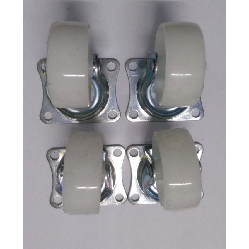 COT NYLON CASTER WHEEL192050 FLAT SWIVEL SET 50mm 2" 4 PCS Shopee