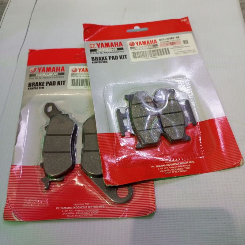 Brake Pad Set Front Rear Yamaha R15V3 MT15 XSR155 Shopee Philippines