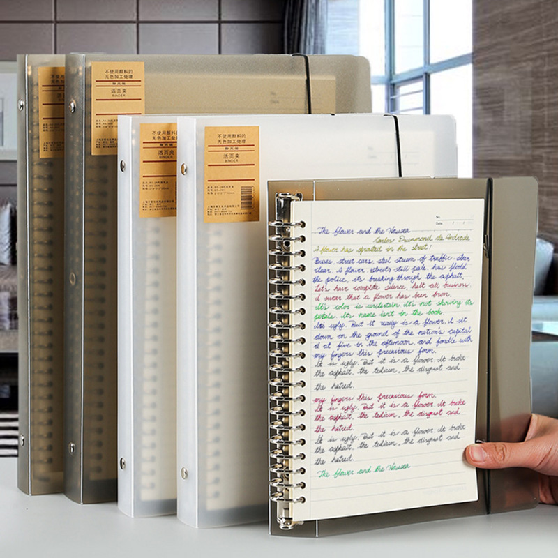 60 Sheet Loose Leaf Notebook Blank, grid, lined, cornell available A4