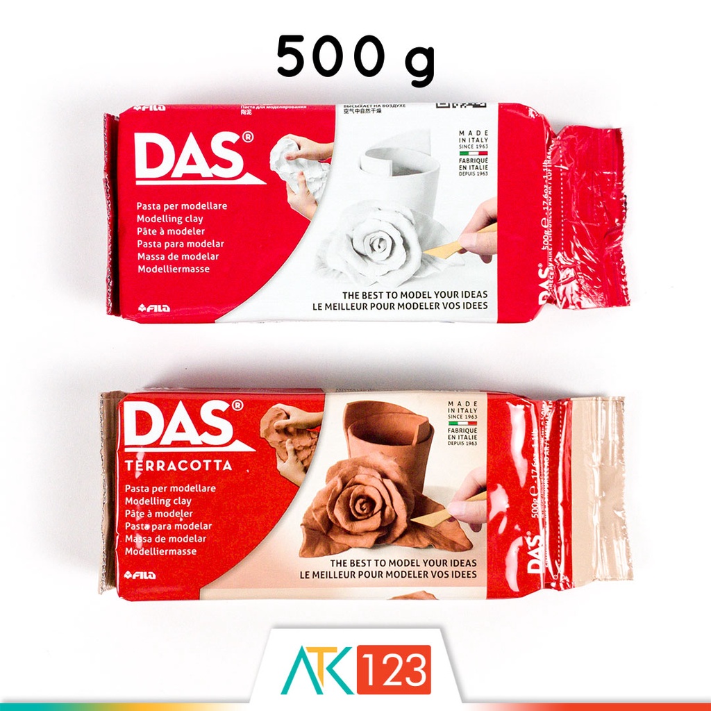 Clay / Air Dry Pottery / Sculpting / Modeling DAS 500 g Shopee