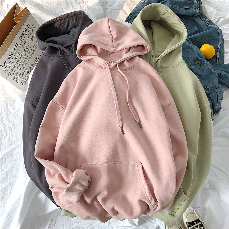 15 Colors Oversize Unisex Korean Trendy No Zipper Swaggy