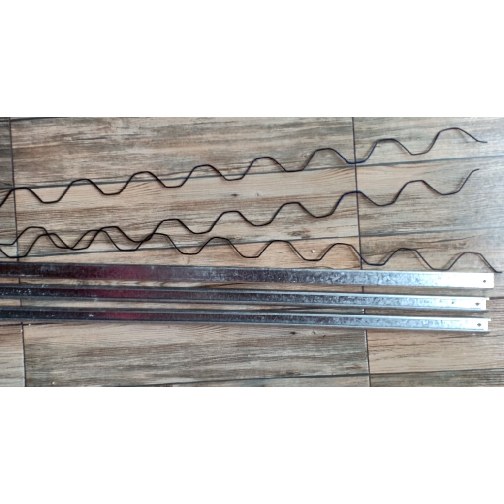 Wiggle wire and Channel lock 5sets (5pcs 1.99m channel lock & 1.94m wire) greenhouse / garden