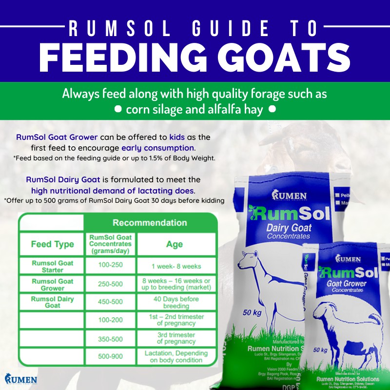 Rumsol Feeds Grower, Dairy for Sheep, Goat, Cattle 50kg pack