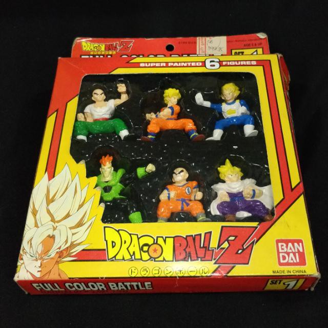 DRAGONBALL Z Full Color Battle Set 1 Figure Statue Shopee Philippines