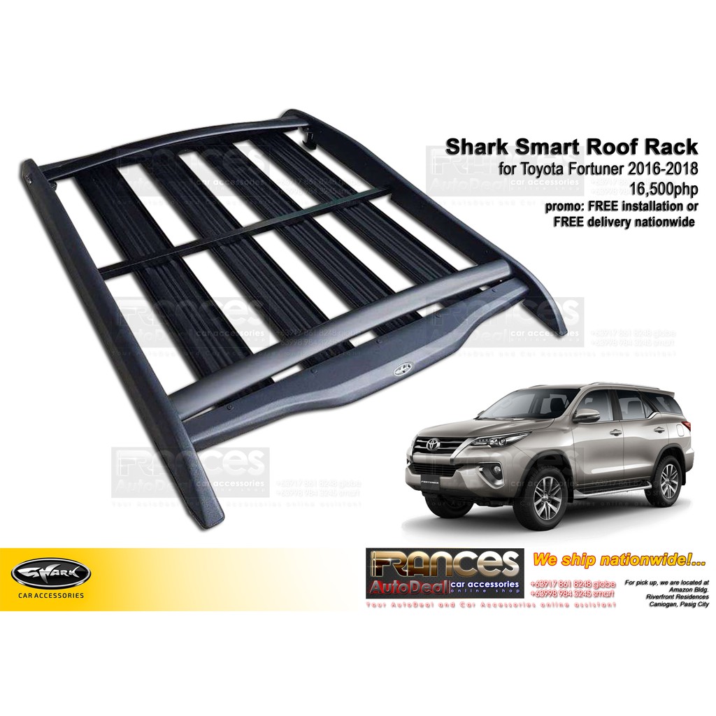 Fortuner 20162023 Shark Roofrack / Roof rack Shopee Philippines