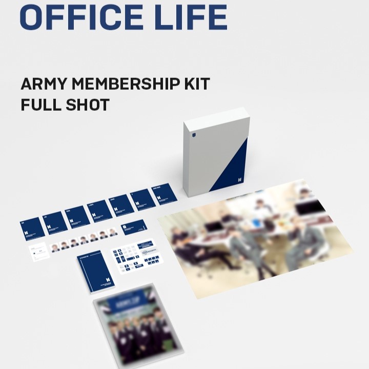 Official ARMY Membership Kit Office Life Merch Shopee Philippines