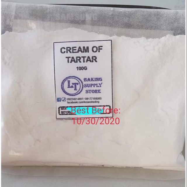 CREAM OF Tartar (FOOD GRADE) Shopee Philippines