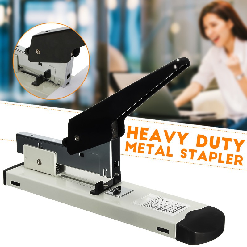 HeavyDuty Stapler Bookbinding Stapling 120 Sheet Capacity Office