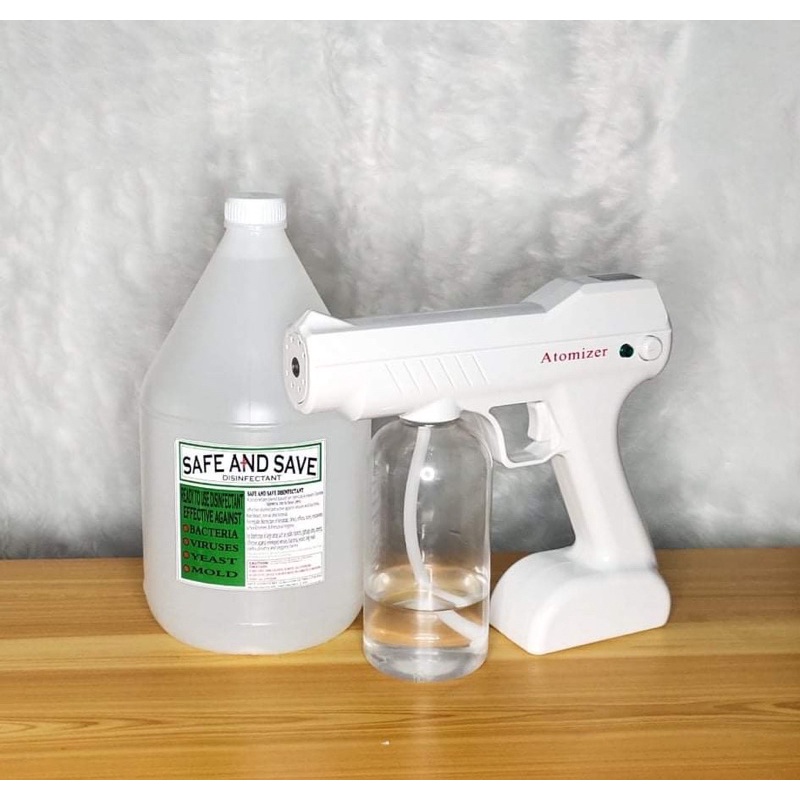 Nano Atomizer Disinfectant Solution 3.7Liters (for atomizer gun and