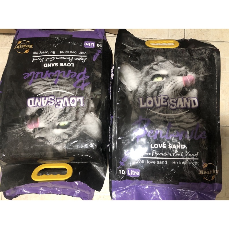 LOVE SAND BENTONITE CAT LITTER 10L Shopee Philippines