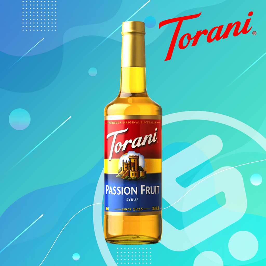 Torani Passion Fruit Syrup (750ml) Shopee Philippines