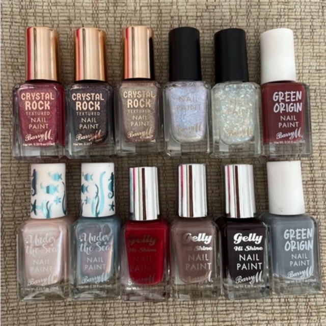 Brand New Auth Barry M Nail Polish / Happy Skin Nail Polish Shopee