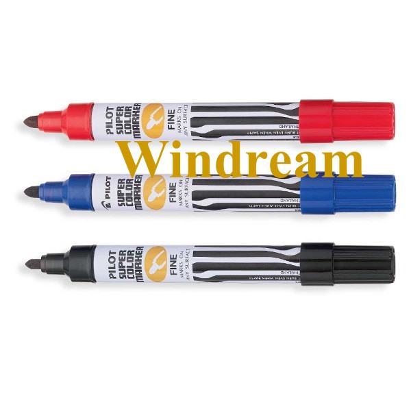Pilot Broad Permanent Marker Marker Refillable Pentel Pen Sold By 3s